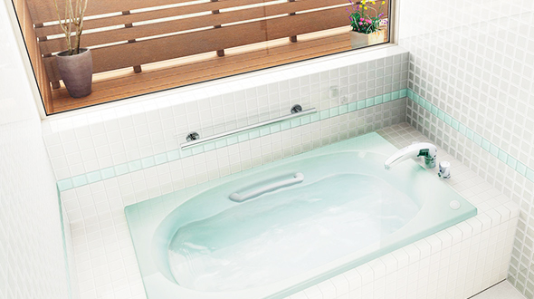 特殊コーティングされた浴室・お風呂で簡単お掃除